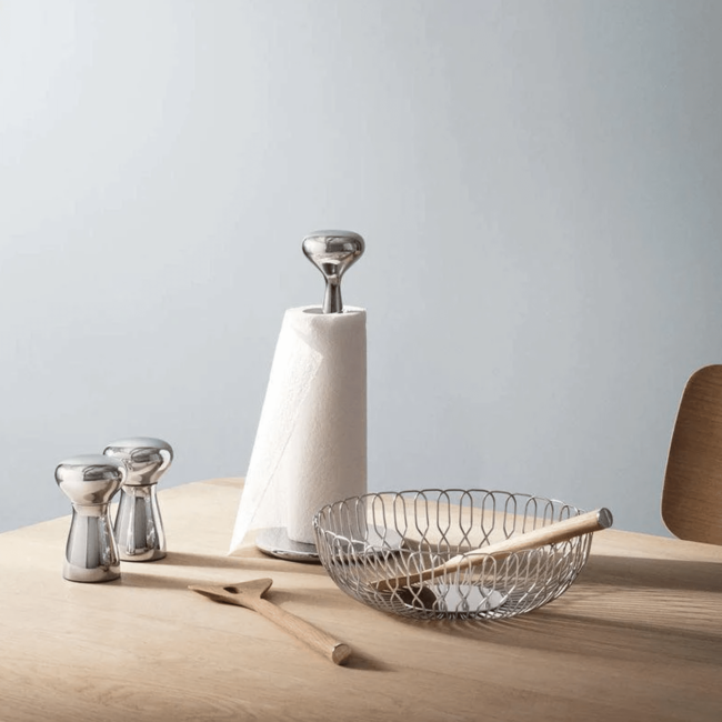Alfredo Salad Servers, Oak Wood - Image 2
